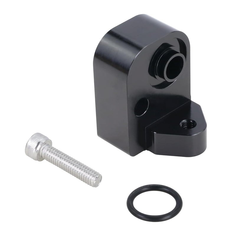 Xiaoyudou MAP Air Intake Temperature Sensor Spacer Anti-Soot Fit for 2017-2025 Chevy Silverado 2500HD 3500HD, GMC Sierra 2500HD 3500HD 6.6L Duramax Diesel(Black) - Image 1